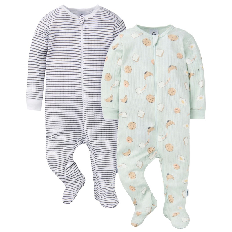 2-Pack Baby Neutral French Breakfast Sleep ‘N Plays