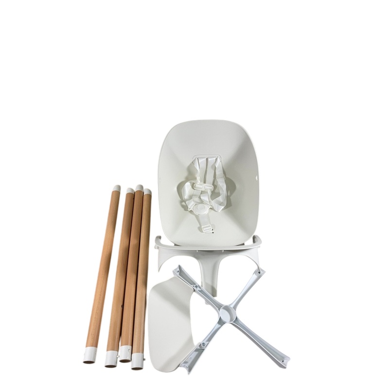 Lalo The Chair with Cushion, Coconut, Grey Multi, Natural