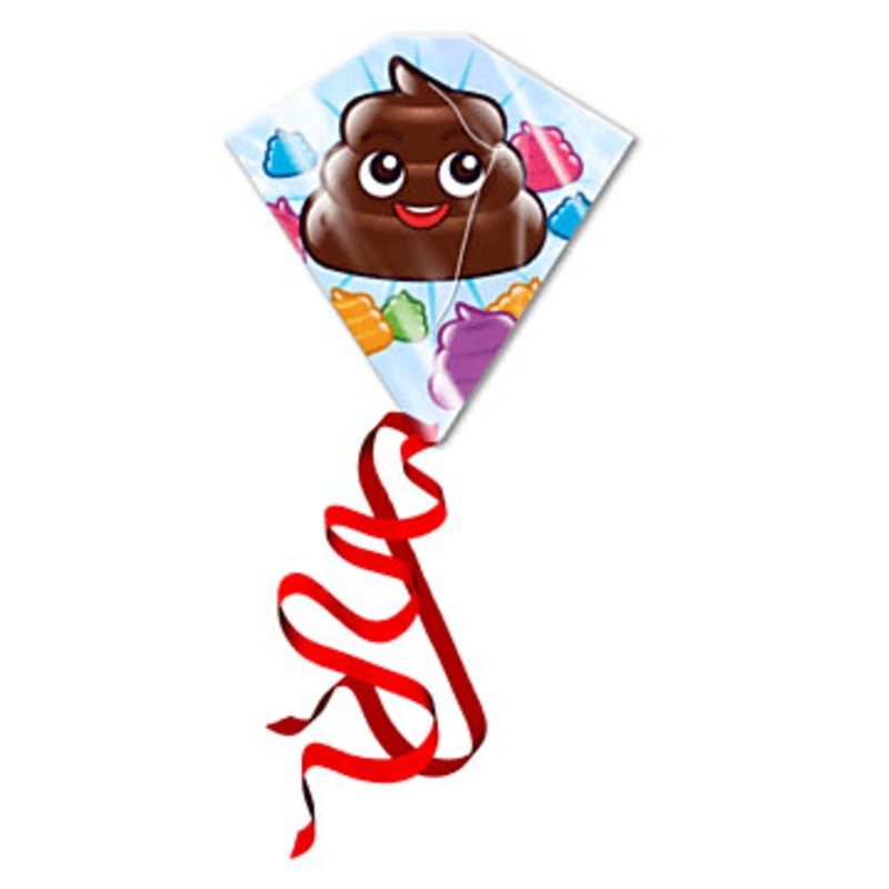 Poop Plastic kite