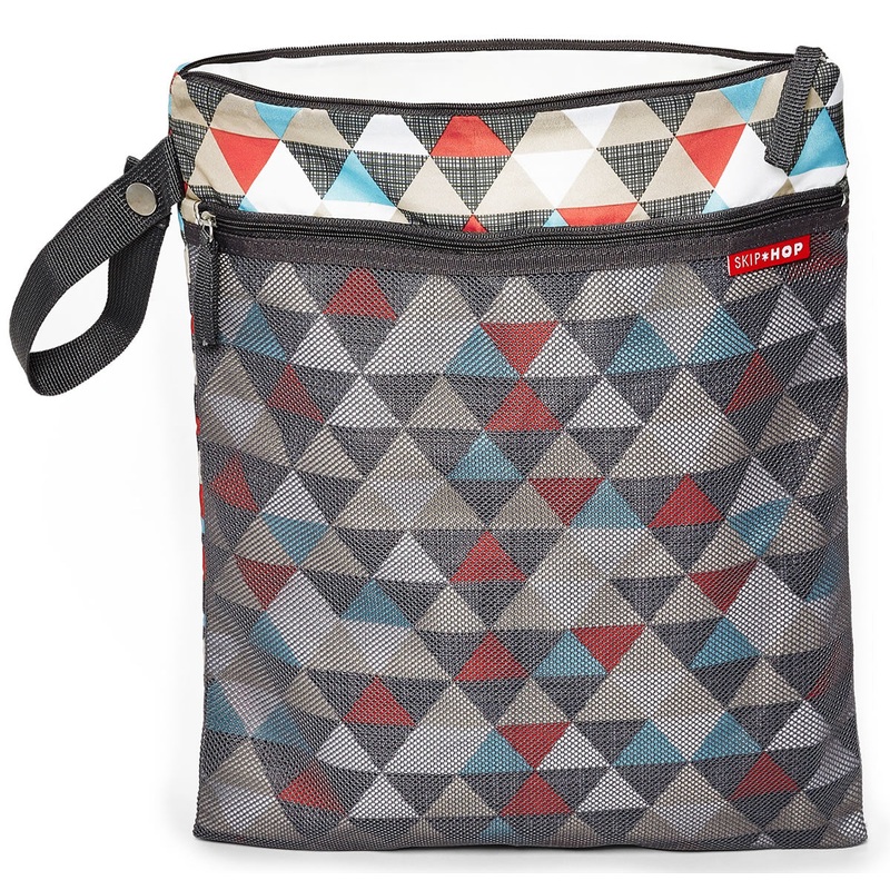 Skip Hop Grab & Go Wet/Dry Bag – Triangles