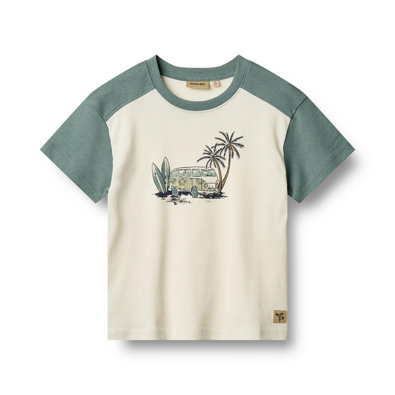 Wheat Hector Short Sleeve T-Shirt – Ivory