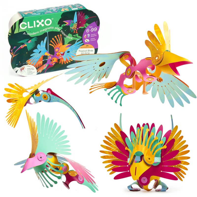 Clixo Expedition Tropical Birds Pack