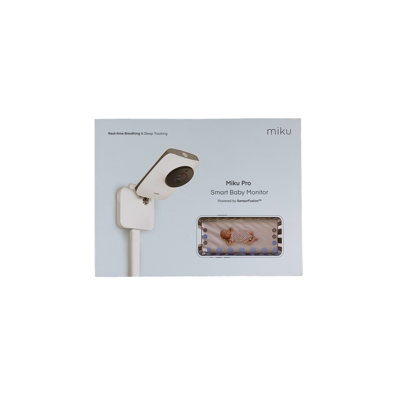 Miku Pro Smart Baby Monitor with Wall Mount