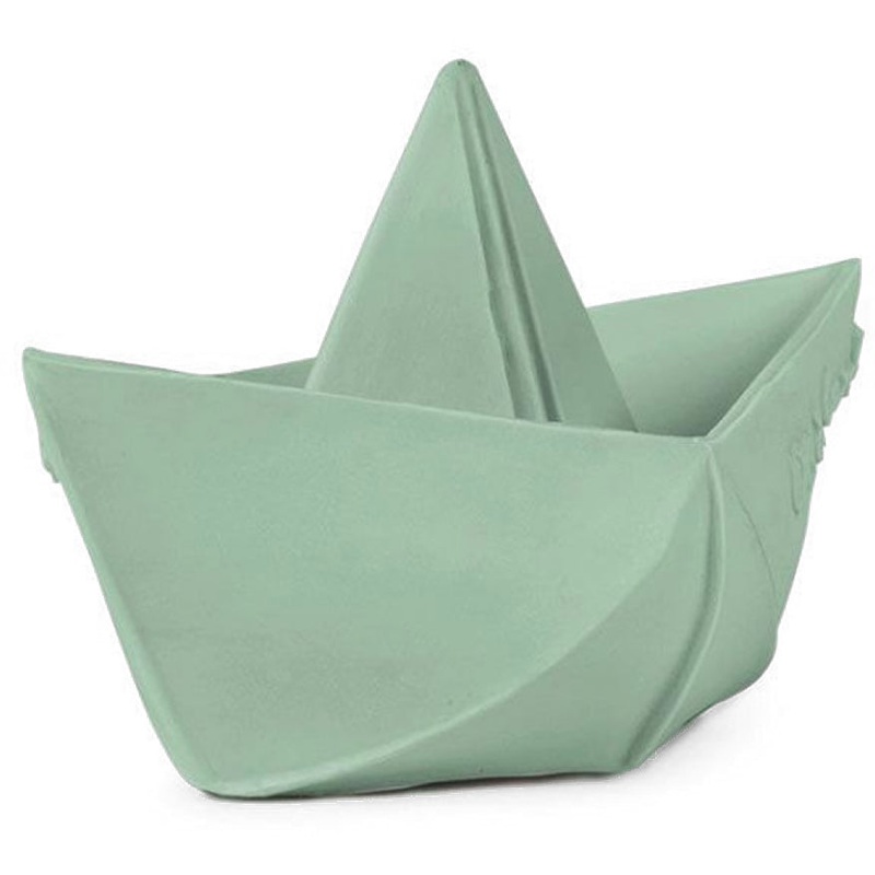 Oli & Carol Origami Boat Bath Toy – Mint