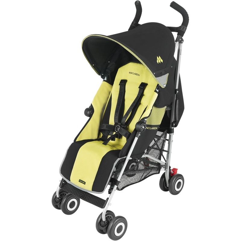 Maclaren Quest Sport Stroller – Black / Citrus Lime