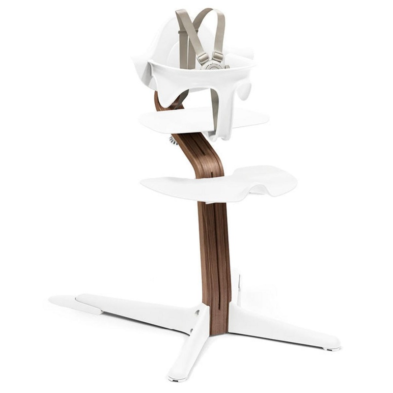Stokke OPEN BOX Nomi High Chair – Walnut / White