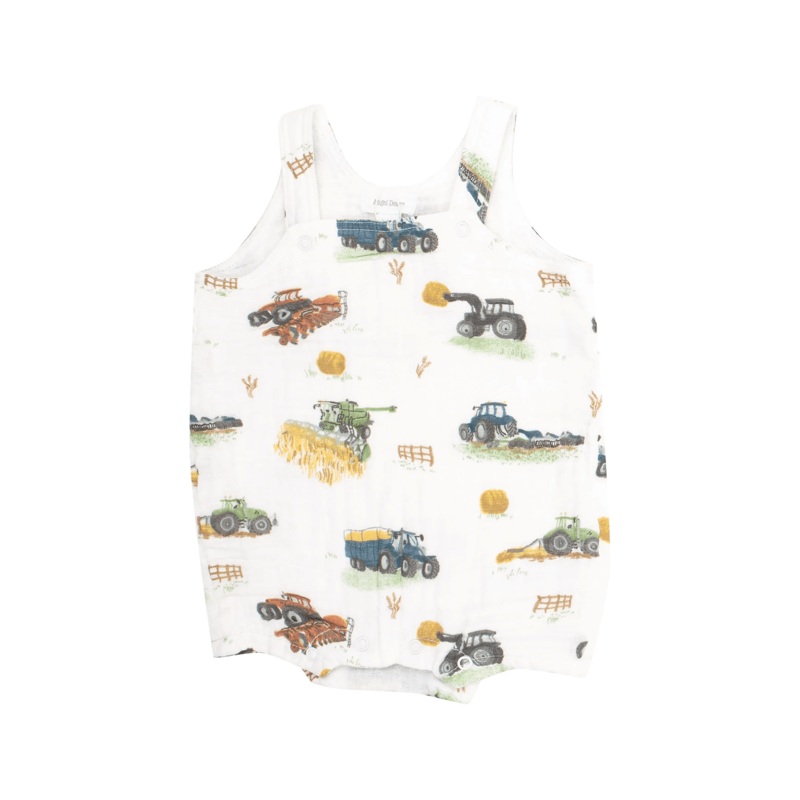 Angel Dear Overall Shortie Farm Machines