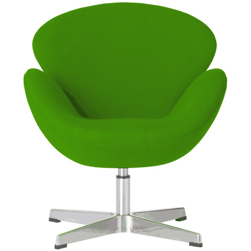 Little Nest Cygnet Child Chair in Lime Green