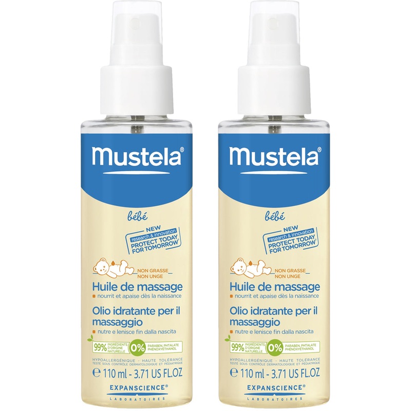 Mustela Massage Oil – 2 Pack