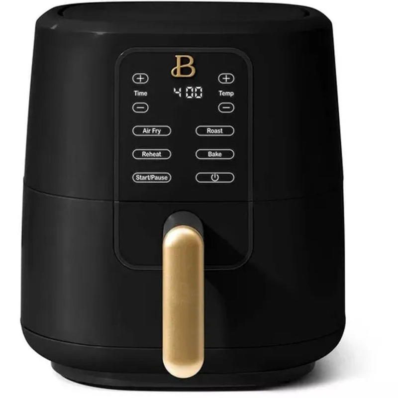 3 Qt Air Fryer With TurboCrisp Technology – Black Sesame by Drew Barrymore