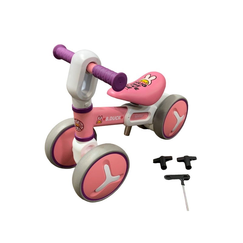 Luddy B. Duck Balance Bike, Pink