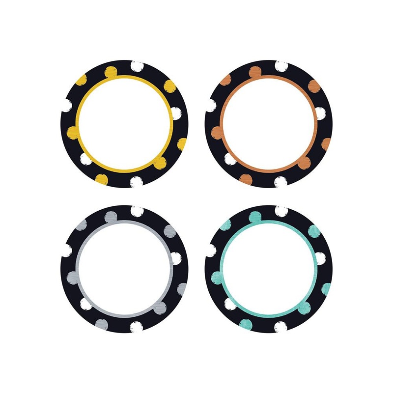 I  Metal Dot 3 inch Circles Mini Accents Variety Pack