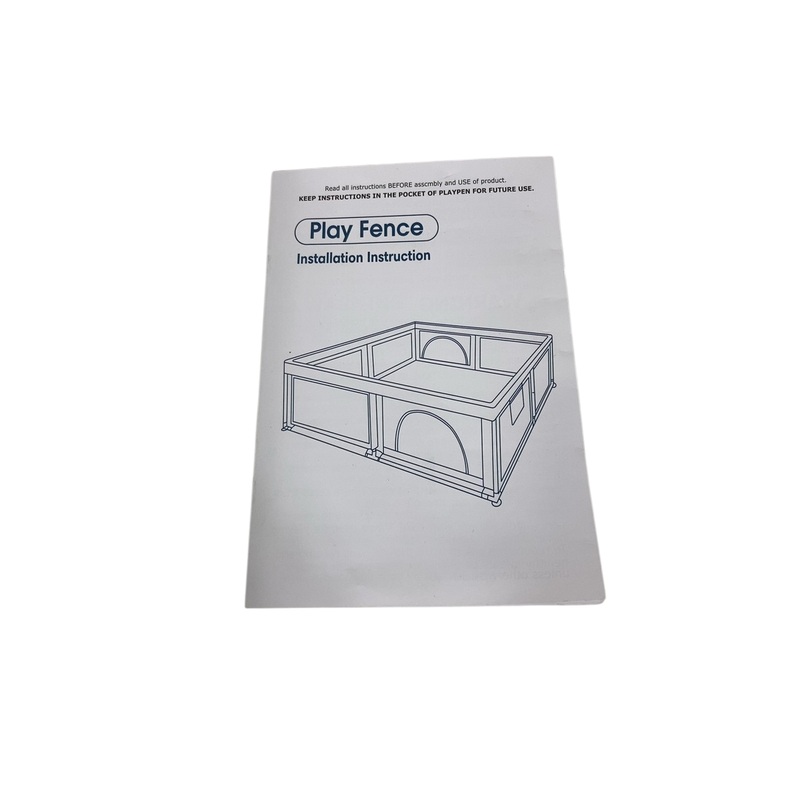 Indoor & Outdoor Playard, Grey