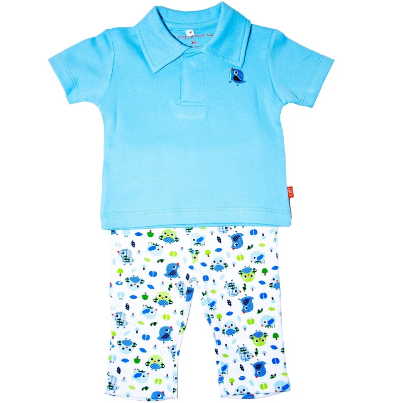 Magnificent Baby Polo Shirt with Pants –  6 Months