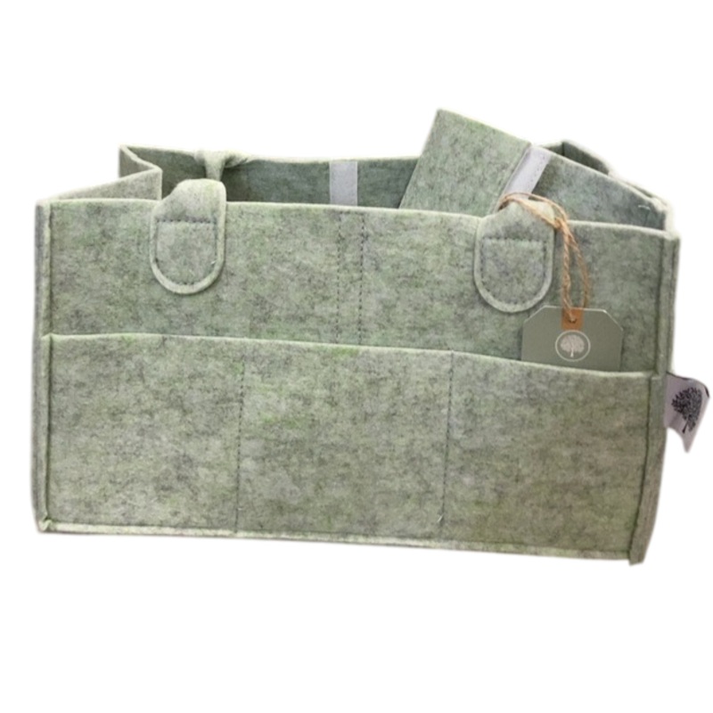 Parker Baby Co. Diaper Caddy, Regular, Sage Green