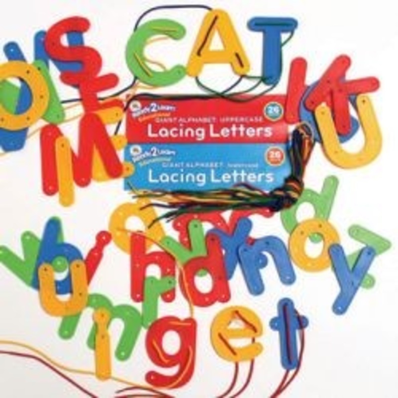 Ready2Learn Lacing Letters, Uppercase