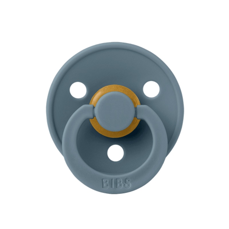 BIBS Color Pacifier  1-Pack Latex – Size 2 – Petrol