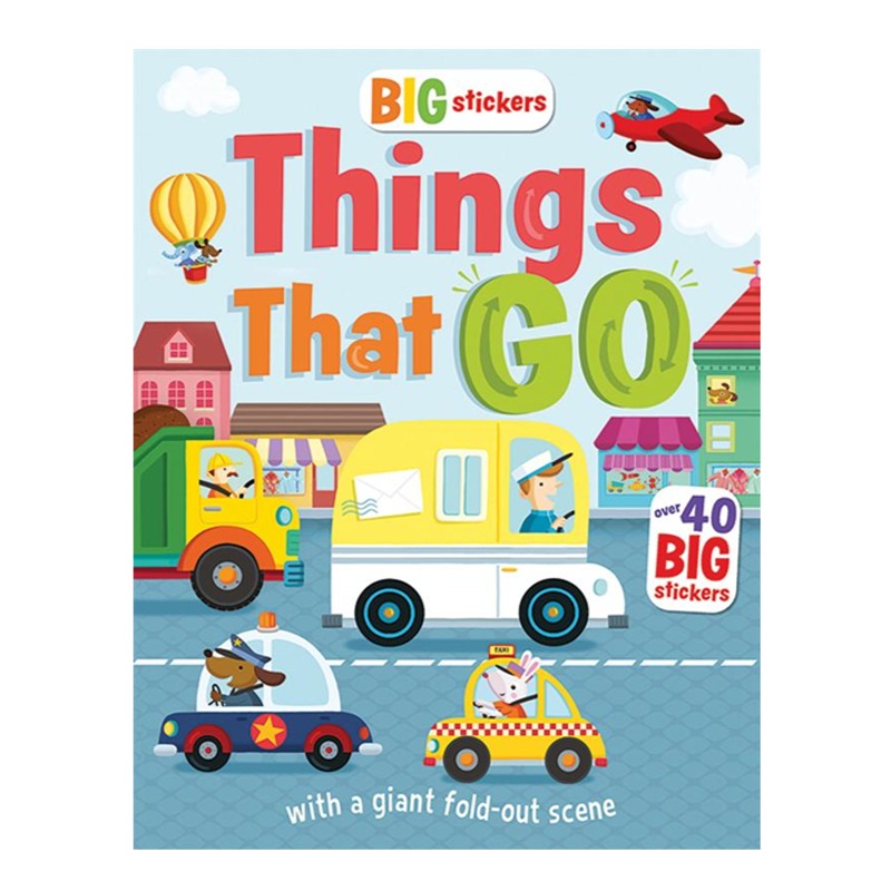 Big Stickers: Things That Go