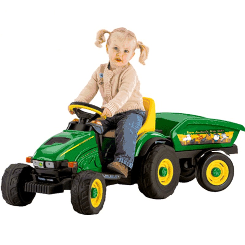 Peg Perego John Deere Farm Animal’s Hay Ride