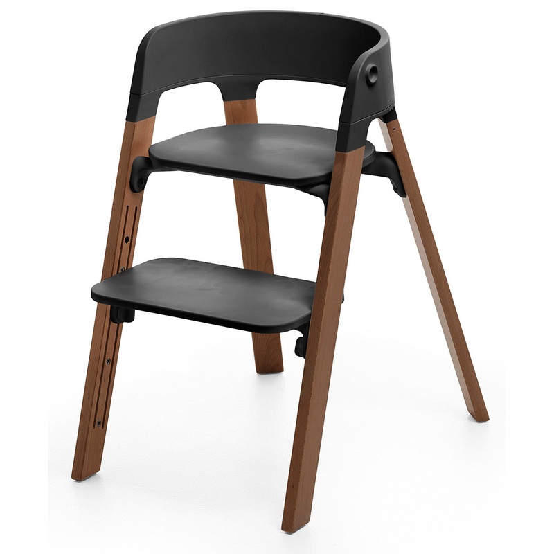 Stokke Steps Chair – Golden Brown / Black