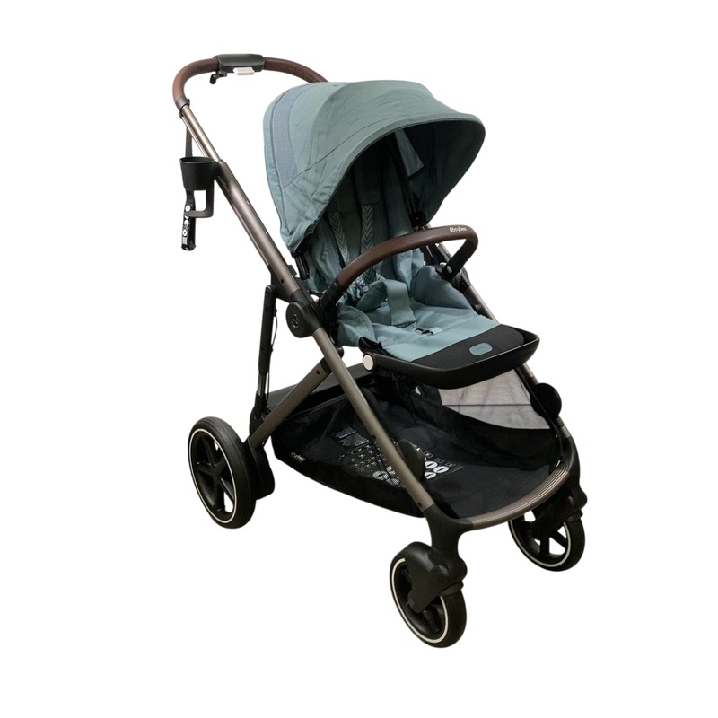 Cybex e-Gazelle S Stroller, Stormy Blue, Taupe, 2024