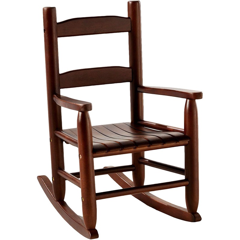 Lipper International Child’s Rocking Chair – Walnut