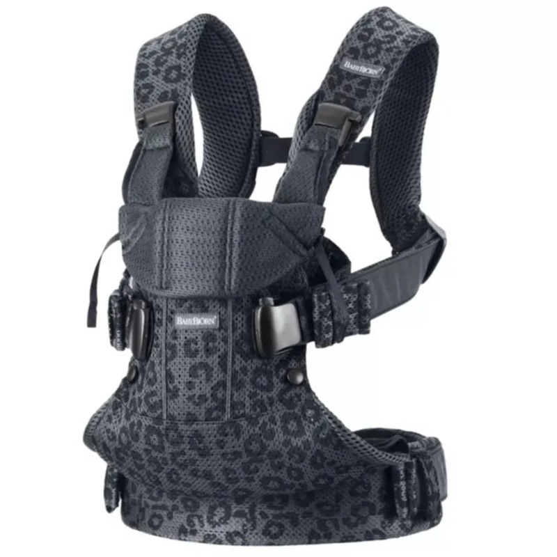 Baby Carrier One Air 3D Mesh – Anthracite Leopard