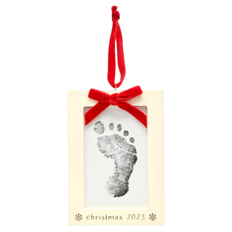 Baby’s Prints 2023 Holiday Ornament