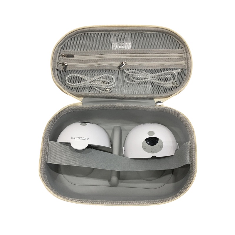 Momcozy All-in-one M5 Double Wearable Breast Pump, Quill Grey