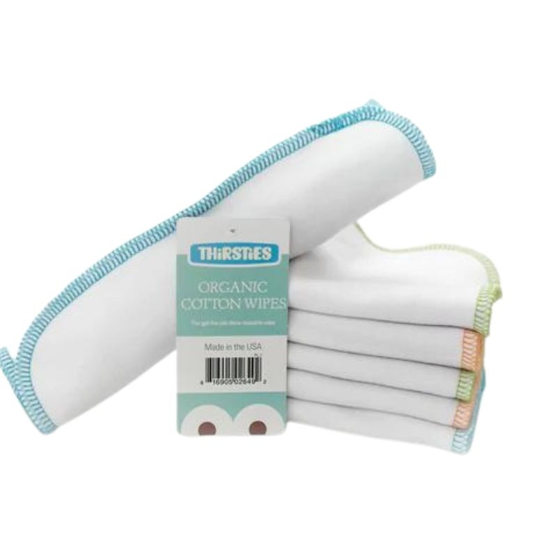 Organic Cotton Wipes  6 pack