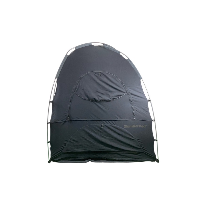 SlumberPod 3.0 Sleep Canopy, Black with Gray Accents