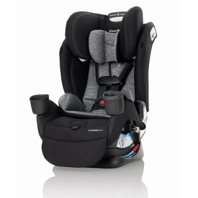 All4Stages Slim Plus Canopy 4-in-1 Convertible Car Seat – Howell Black