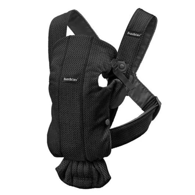 Baby Carrier Mini Black 3D Mesh