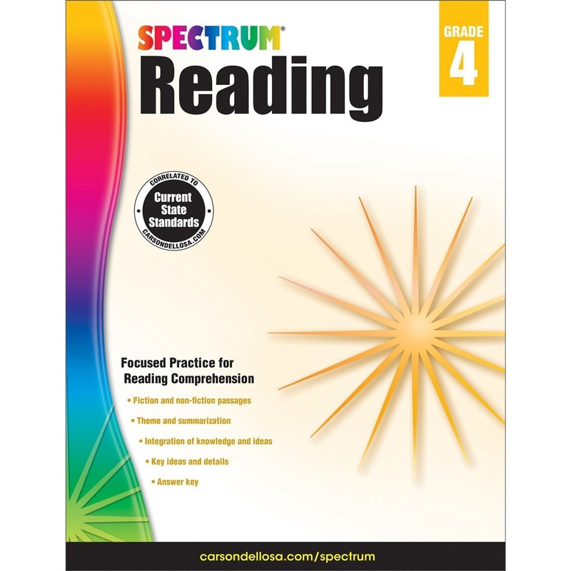 Spectrum Reading Workbook – Grade 4