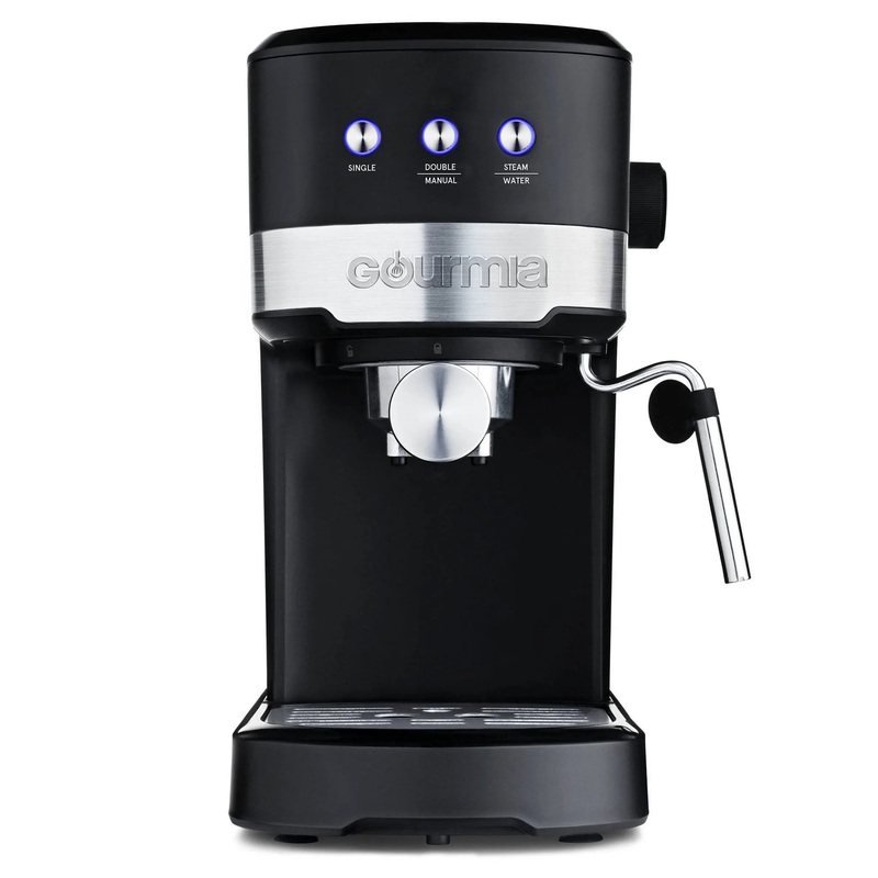 15 Bar Espresso Maker with Frothing Wand  Black (See Description)