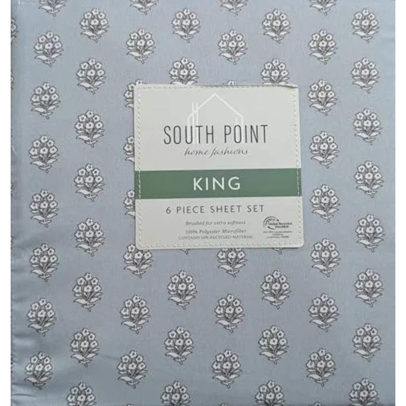 6-Piece Printed Sheet Set – King