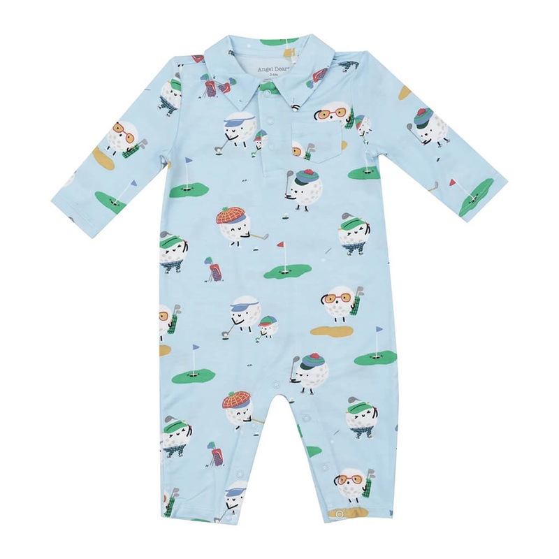 Angel Dear Polo Romper Golf Club Pro