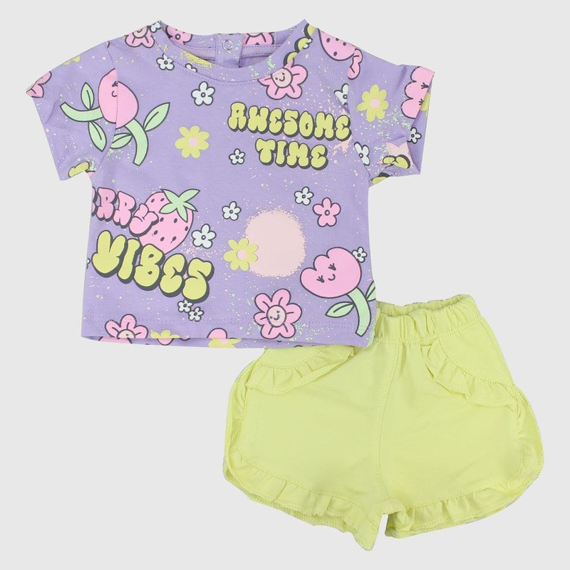 “Awesome Time” 2-Piece Outfit Set
