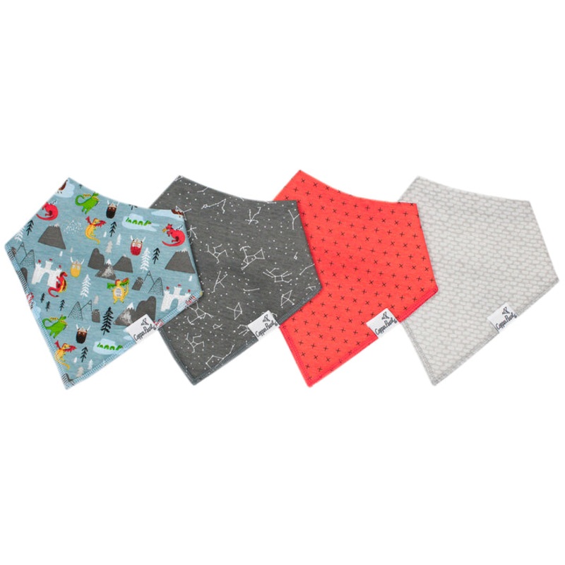 Copper Pearl Bandana Bib Set – Viking