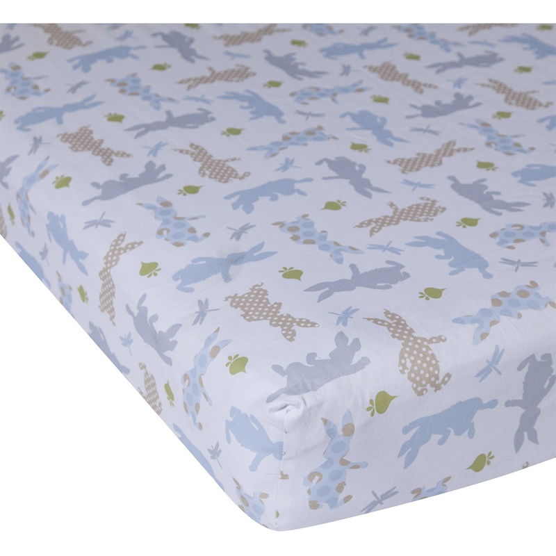 Lambs & Ivy Peter Rabbit Crib Sheet