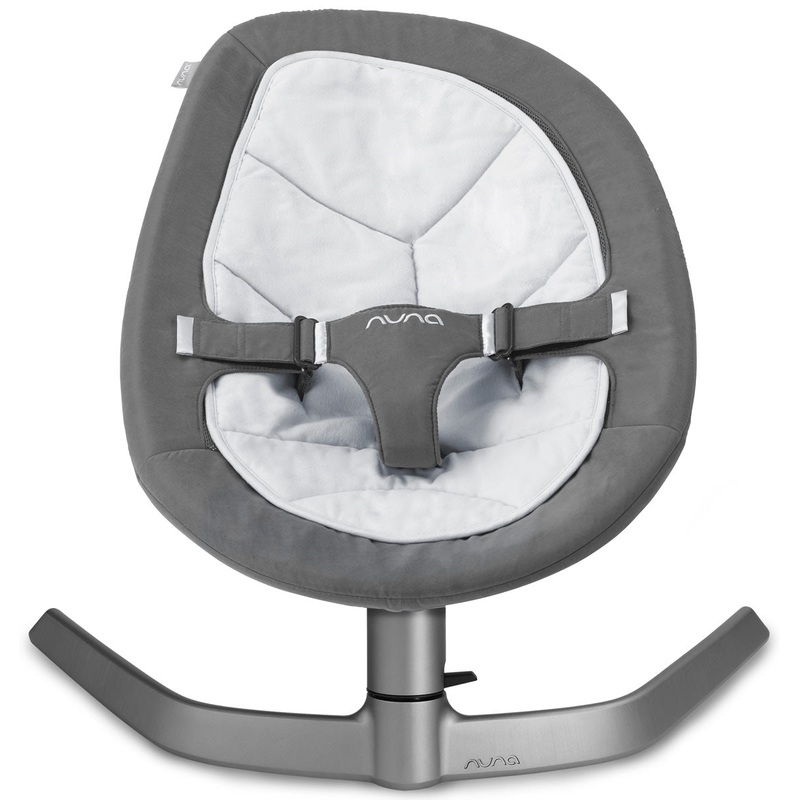 Nuna Leaf Bouncer (Organic Cotton Insert) – French Grey