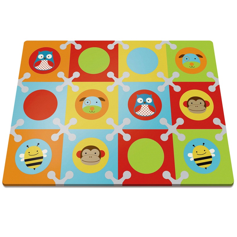 Skip Hop Playspot Interlocking Foam Tiles – Zoo-Multi