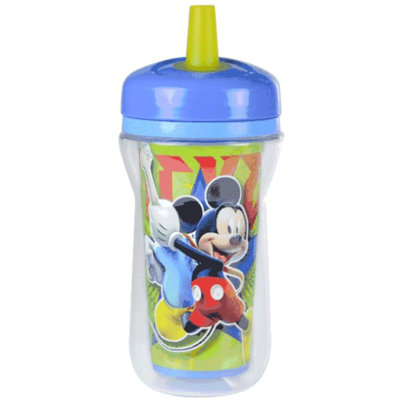 The First Years Disney Mickey Mouse Insulated 9oz. Straw Cup