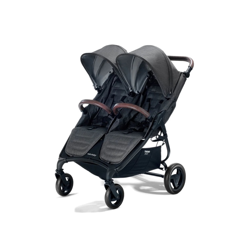 Valco Trend Duo Double Stroller – Charcoal