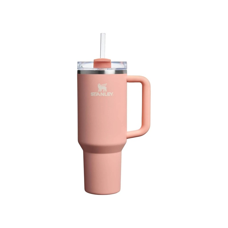 40 oz Stainless Steel H2.0 Flowstate Quencher Tumbler Creamsicle (See Description)