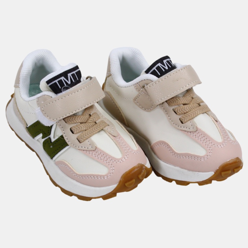 Baby Boys Leather Sneakers  Multicolor