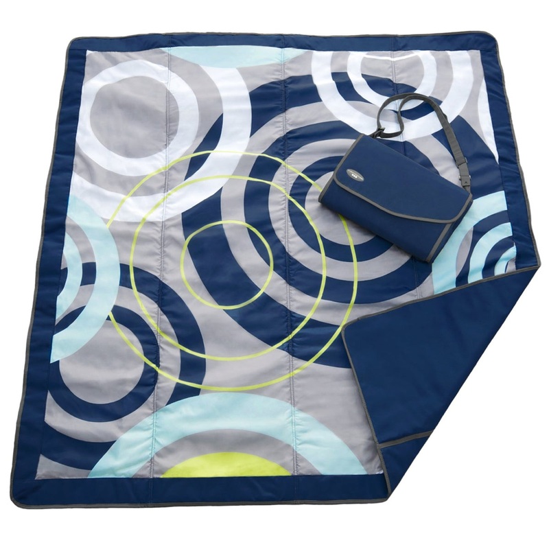 JJ Cole Outdoor Blanket, 5×7 – Blue Orbit