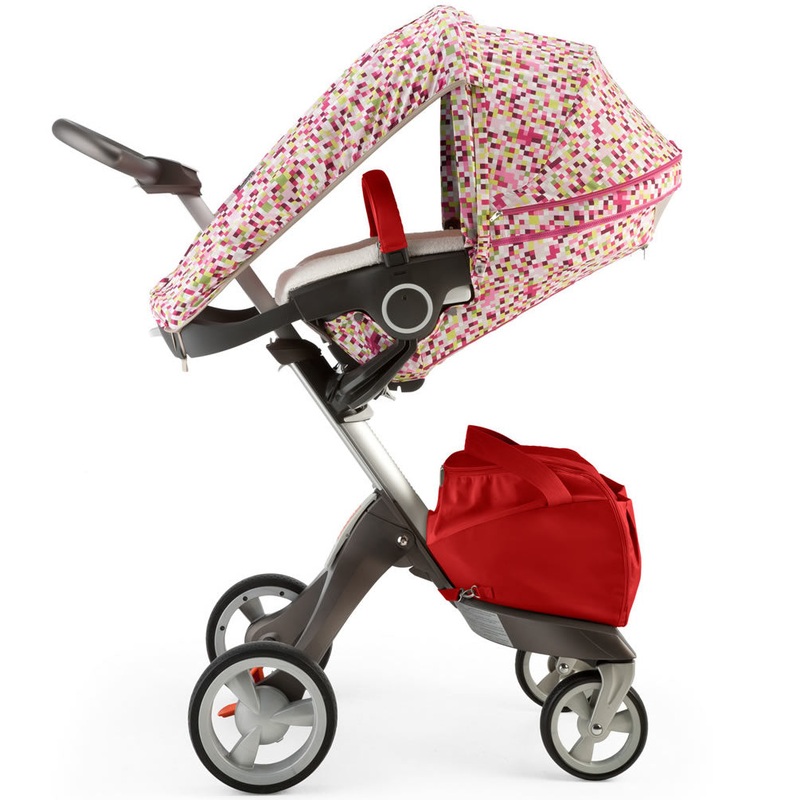 Stokke XPLORY Stroller in Pixel Pink