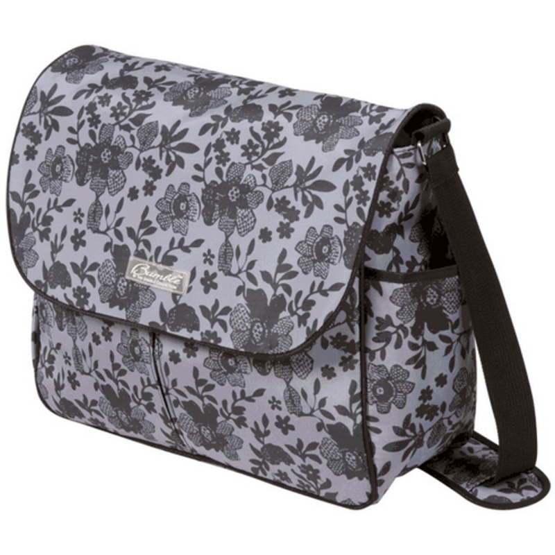 The Bumble Collection Amber Diaper Bag – Lace Floral