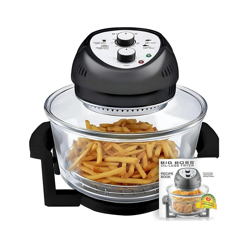 16-Quart Oil-Less Air Fryer & Countertop Oven Black (See Description)